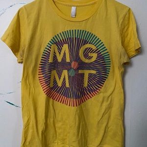 MGMT tour shirt